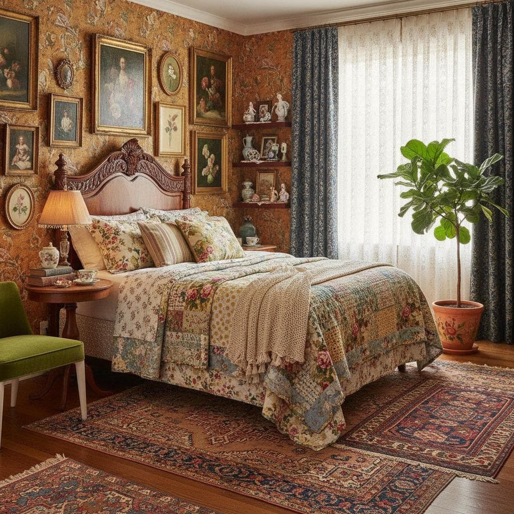 Featured image for Grandmother Core Revives Vintage Maximalism at Home