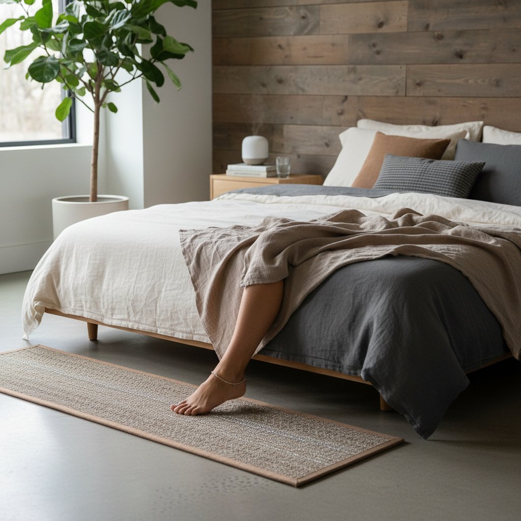 Featured image for Grounding Mats Restore Natural Sleep Rhythms Indoors