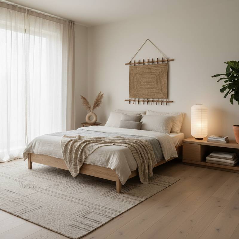 Featured image for Japandi Bedrooms: Where Japanese Zen Meets Nordic Warmth