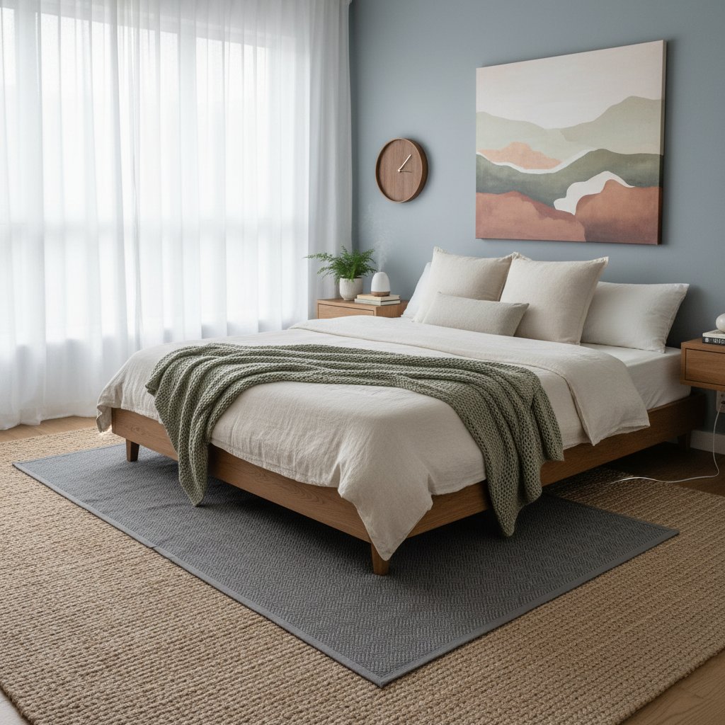 Featured image for Grounding Mats Turn Bedrooms Into Sleep Sanctuaries