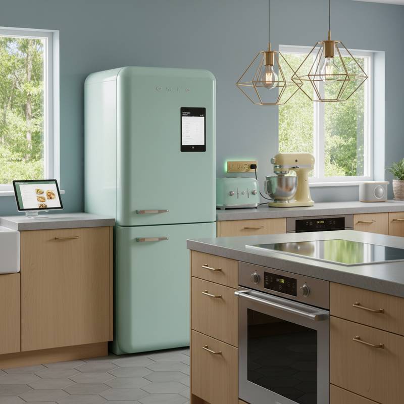 Featured image for Retro Appliances Blend Vintage Charm With Smart Tech