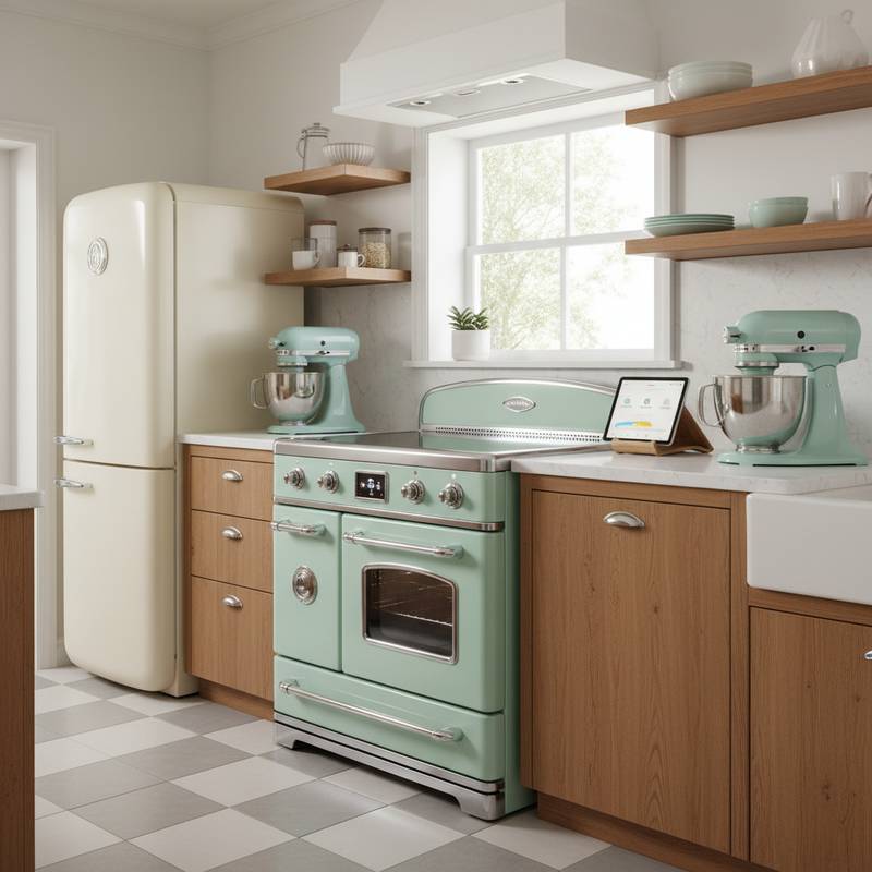 Featured image for Smart Vintage Appliances Blend Retro Charm with Modern Tech