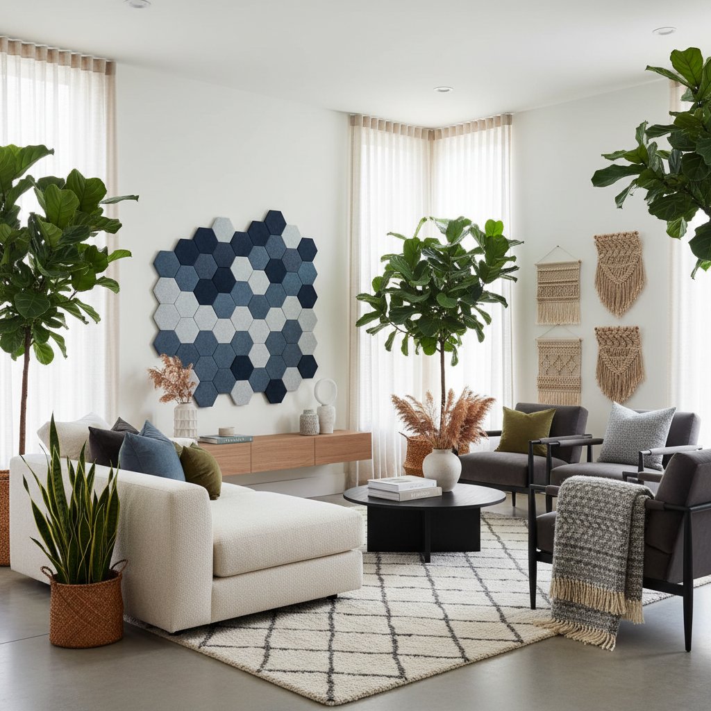 Featured image for Sound-Absorbing Decor Brings Calm to Modern Homes