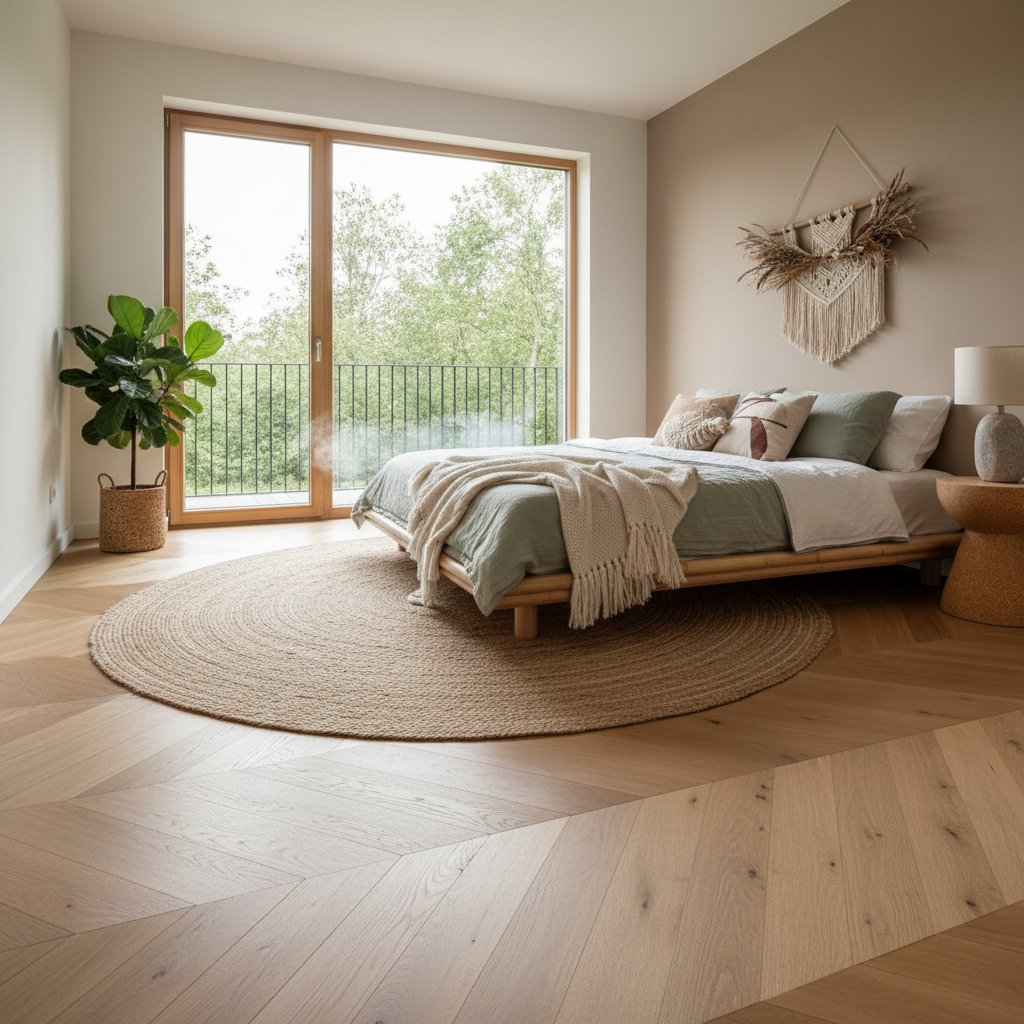 Featured image for Grounding Floors Turn Your Bedroom Into a Natural Retreat