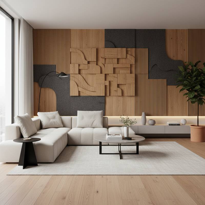 Featured image for Acoustic Panels Now Double as Wall Art in Homes