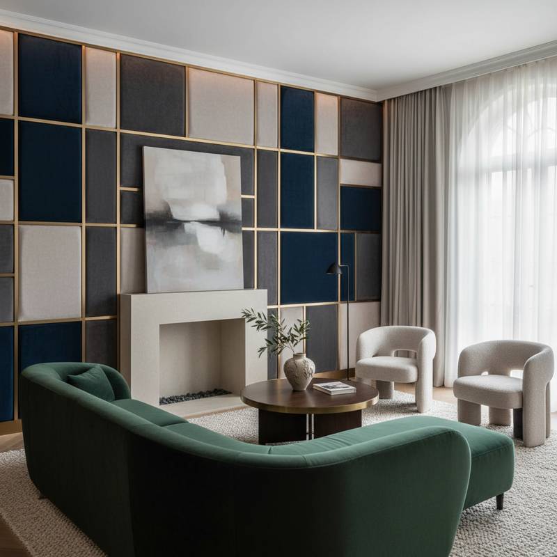 Featured image for Velvet Panels Transform Rooms Into Sound Sanctuaries