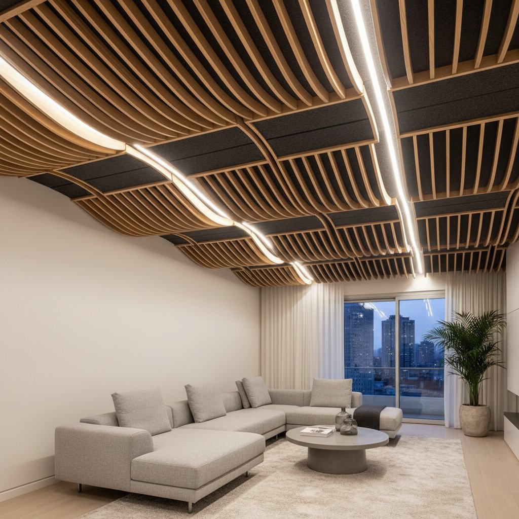 Featured image for Acoustic Ceilings Solve Echo Without Sacrificing Style