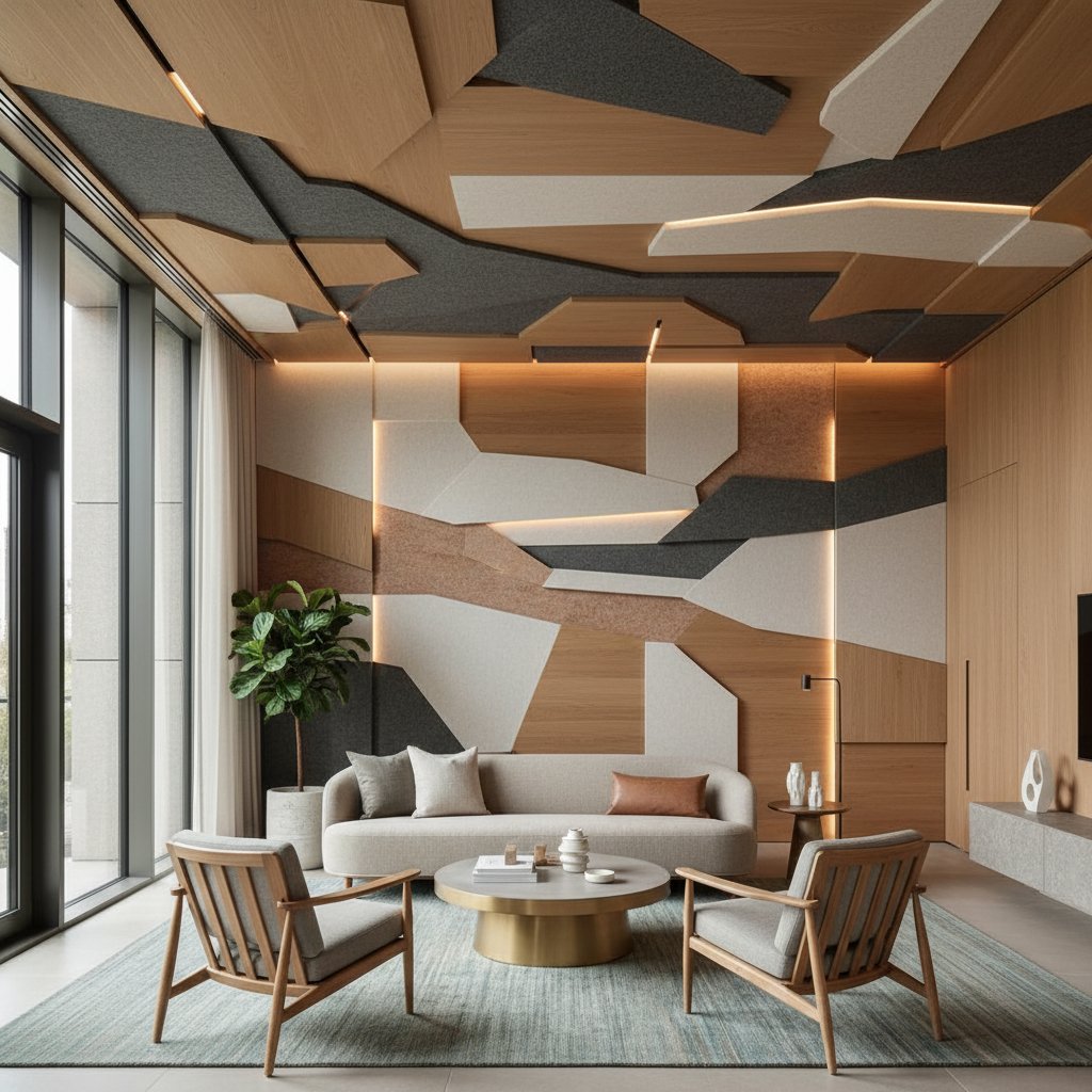 Featured image for Acoustic Panels Now Double as Living Room Art