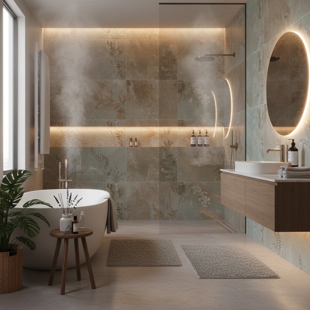 Featured image for Scent-Infused Tiles Turn Your Bathroom Into a Spa