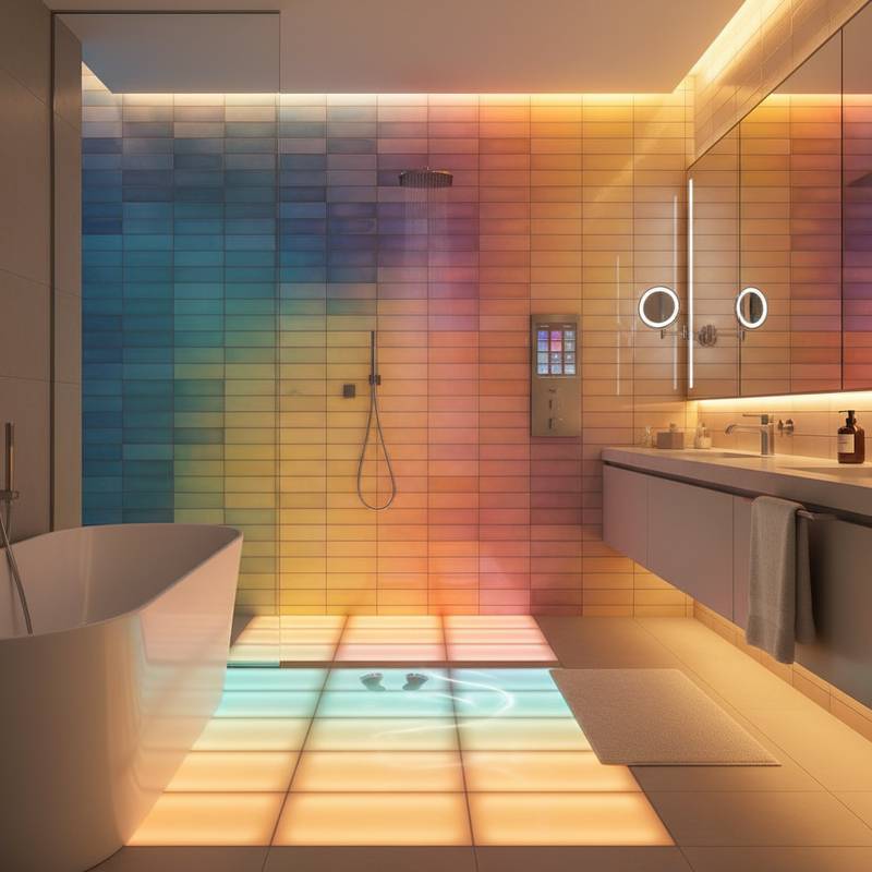 Featured image for Smart Tiles That Change Color With Your Mood