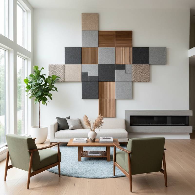 Featured image for Sound Control That Looks Like Living Room Art