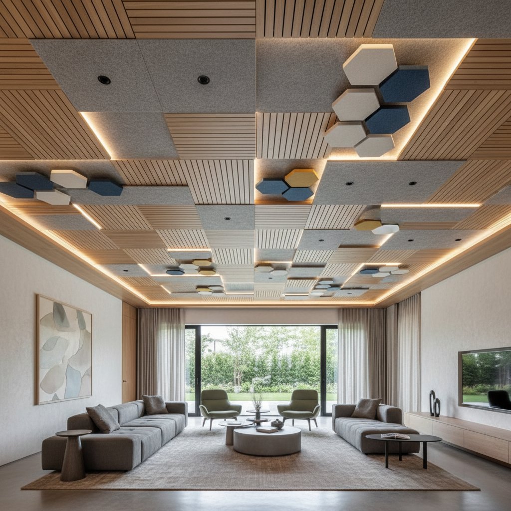 Featured image for Acoustic Ceilings Now Double as Design Statements